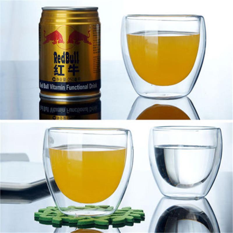 Glass Double Wall Coffee Cup