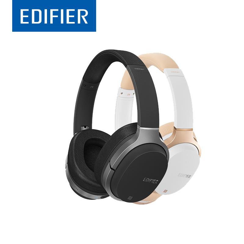 EDIFIER W830BT HIFI Bluetooth Headphones Noise Isolation Wireless Over-Ear Bluetooth 4.1 Headset Support NFC Apt-X Built-in Mic