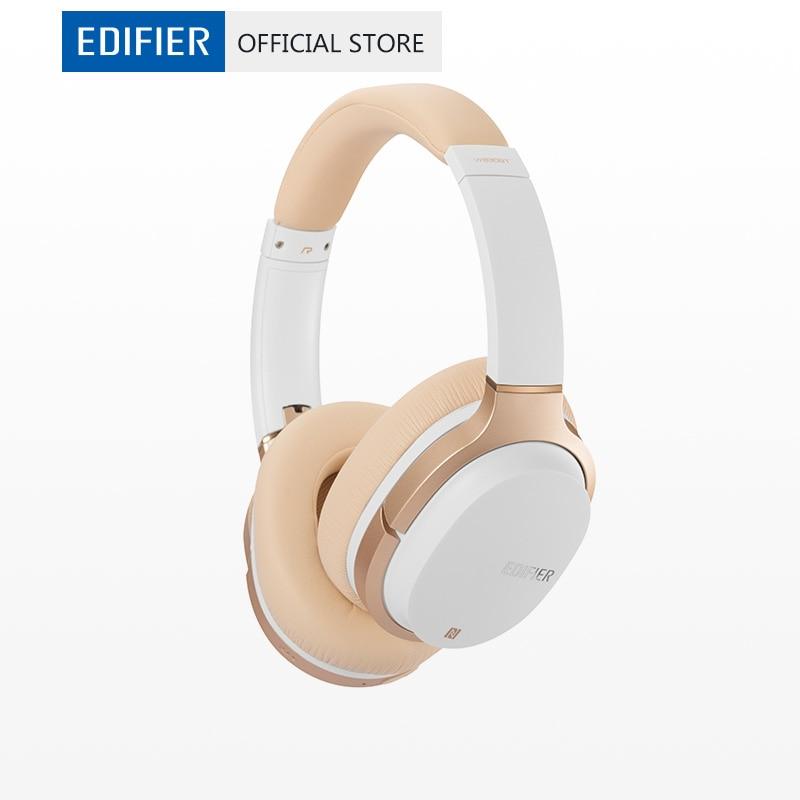 EDIFIER W830BT HIFI Bluetooth Headphones Noise Isolation Wireless Over-Ear Bluetooth 4.1 Headset Support NFC Apt-X Built-in Mic