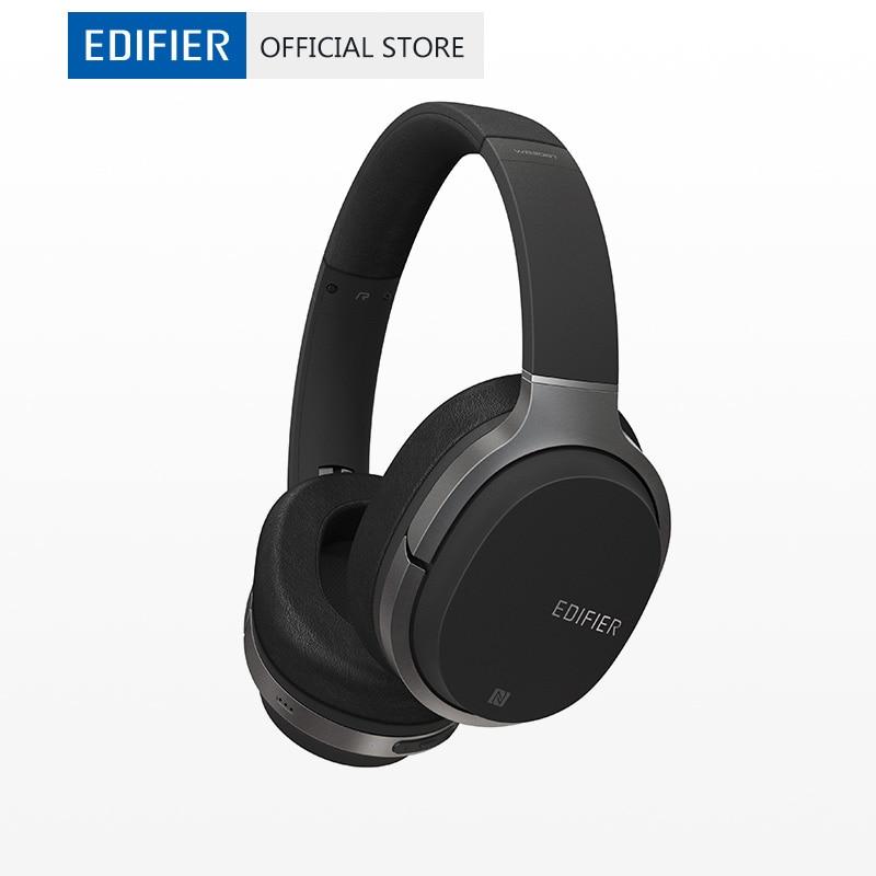 EDIFIER W830BT HIFI Bluetooth Headphones Noise Isolation Wireless Over-Ear Bluetooth 4.1 Headset Support NFC Apt-X Built-in Mic