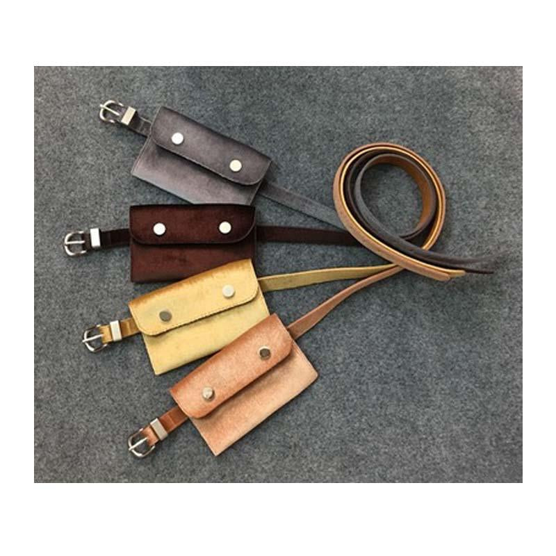 NIBESSER Waist Bag Women Velour Waist Fanny Pack for Women Fashion Retro Velvet Hip Bum Belt Bag Blue Black 2018 High Quality