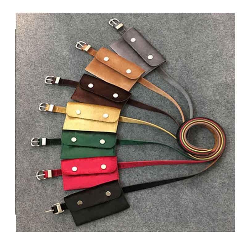 NIBESSER Waist Bag Women Velour Waist Fanny Pack for Women Fashion Retro Velvet Hip Bum Belt Bag Blue Black 2018 High Quality